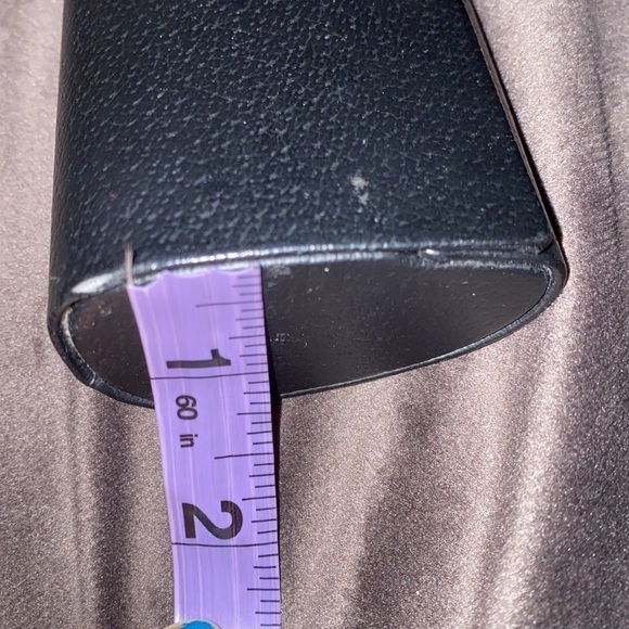 Burberry black leather  sunglasses case - Picture 10 of 11